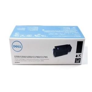 Dell 1250c/1350cnw/1355cn/ 1355cnw Black Toner - 2000 pg high yield - 810WH